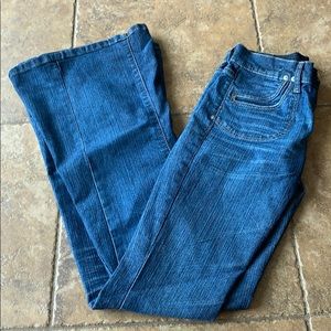 Standards and Practices wide Flare jeans! Size 7